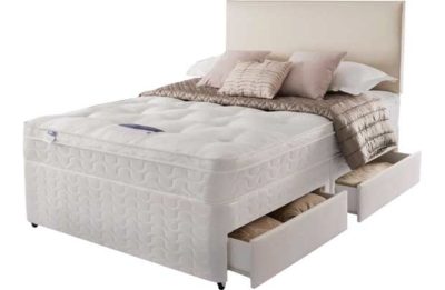 Silentnight Auckland Ortho Double Divan Bed - 4 Drw